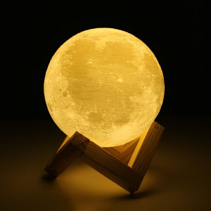 Lampe Lune Enchanteresse 3D